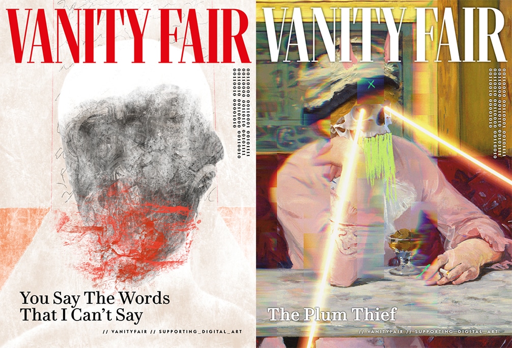 APENFT Auctions Five Vanity Fair NFT Covers