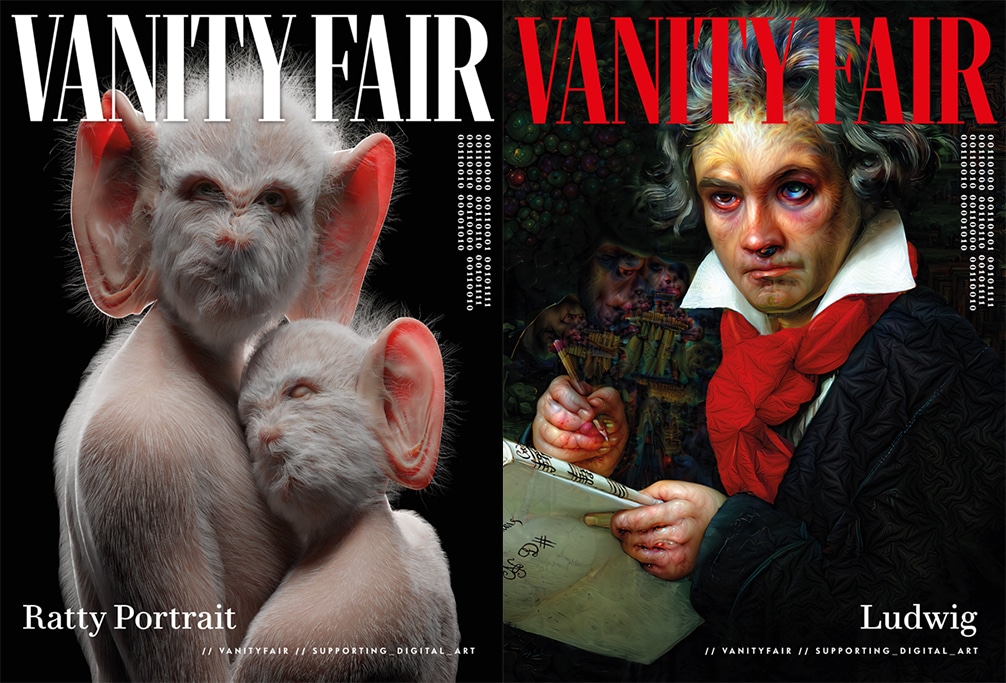 APENFT Auctions Five Vanity Fair NFT Covers