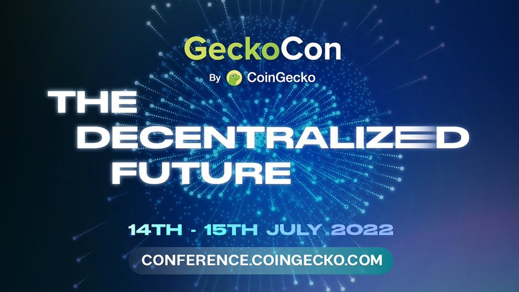 CoinGecko's 2nd Annual Conference, “GeckoCon - The Decentralized Future” Set to Kick off This 14th July 