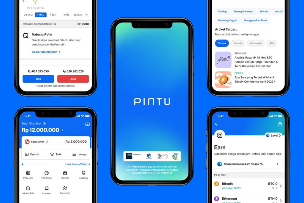 Indonesian Crypto Exchange Pintu Raises $113M in Series B Funding