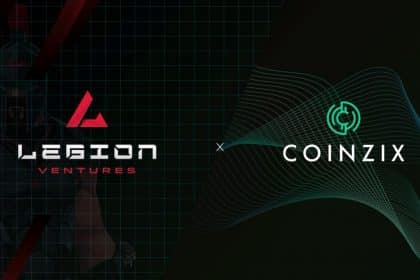 COINZIX Announces $300,000 Investment from Legion Ventures