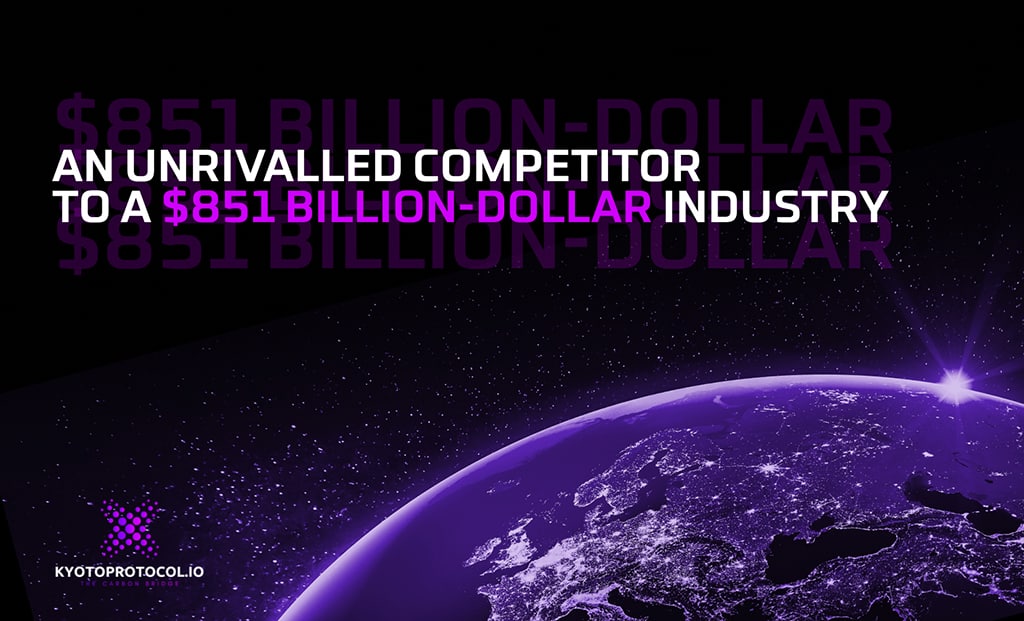 KyotoProtocol.io - an Unrivalled Competitor to a $851 Billion-Dollar Industry