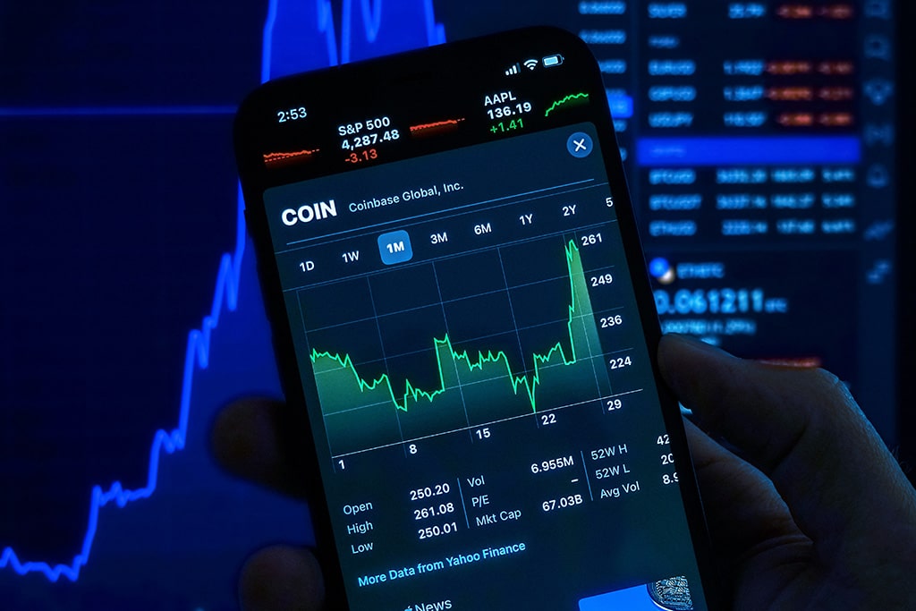 COIN Stock Drops Over 5% as Coinbase Reports $1B Loss in Q2 2022