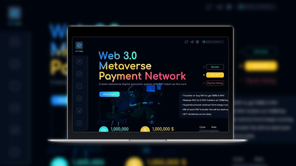 Web 3.0 Metaverse Payment Network PAY DAO: Launches Community Donations and Opens to Everyone