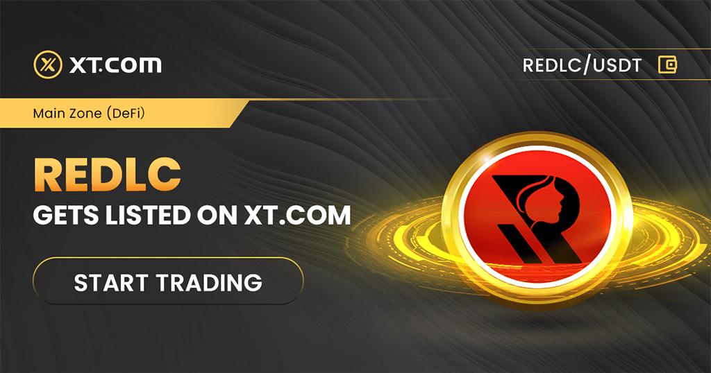 Redlight Finance (REDLC) Gets Listed on XT.com with USDT Trading Pair
