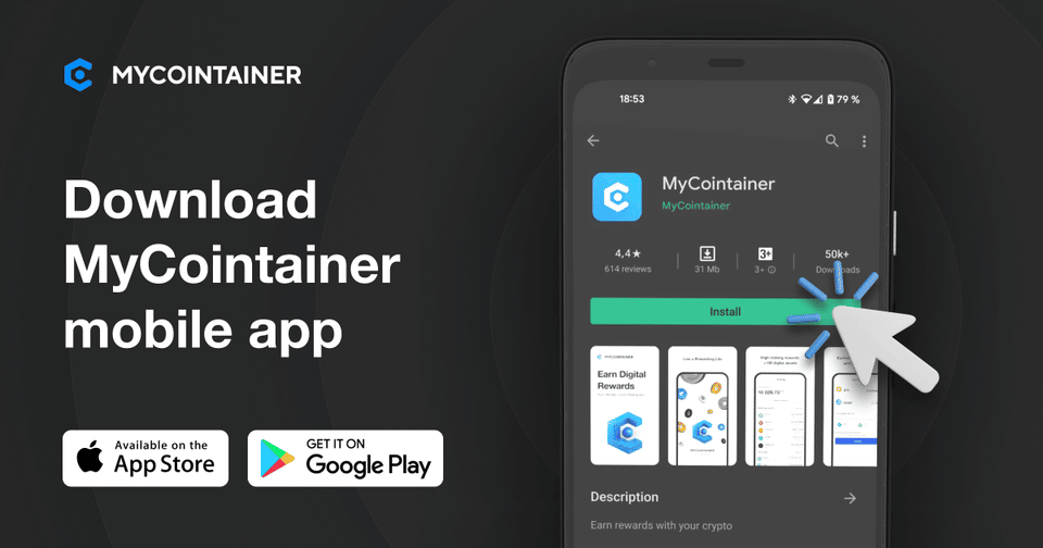 Earn Interest on Crypto with MyCointainer Platform