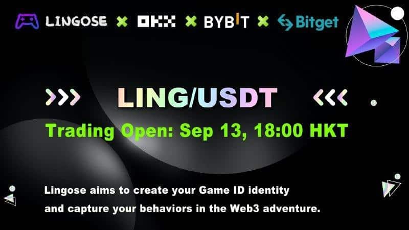 Lingose will soon be listed on OKX, Bybit and Bitget exchanges