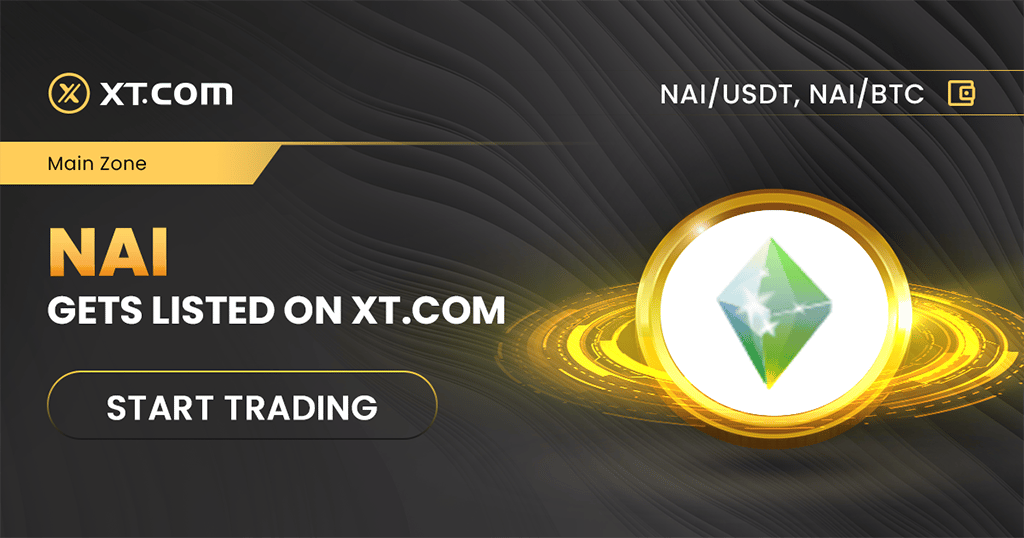 The NAI Gets Listed on XT.COM