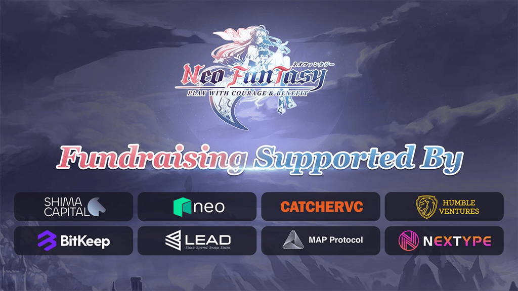 Blockchain Game NEO FANTASY Announces $1.5 Million in Funding Led by Crypto VC Shima Capital