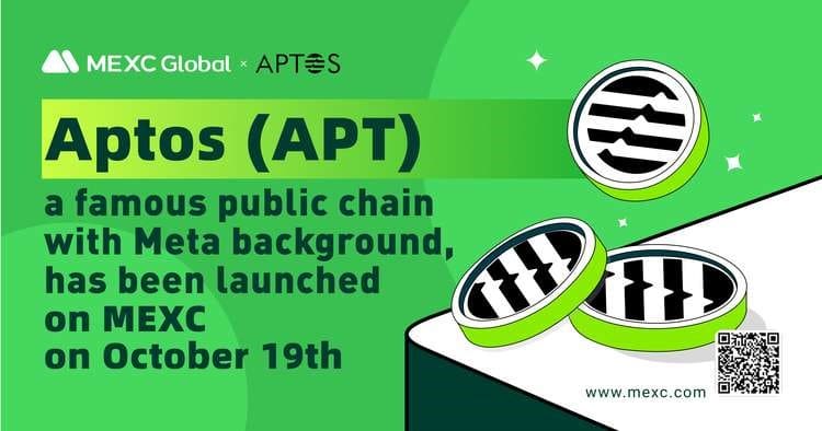 Aptos (APT), a Famous Public Chain with Meta Background, Is Now First Listed on MEXC