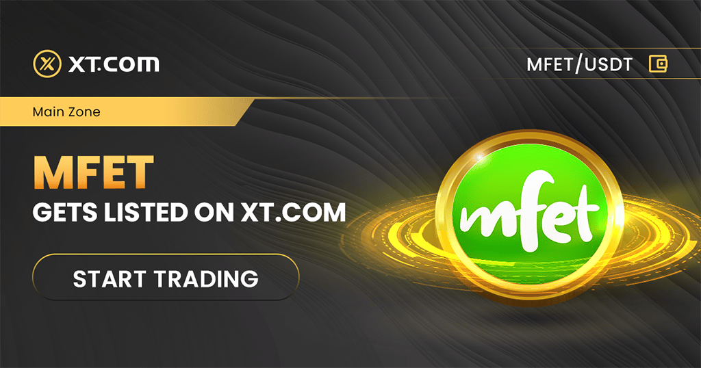 MFET Gets Listed on XT.COM Main Zone with USDT Pairing