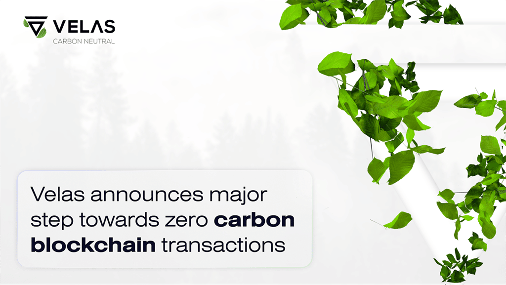 Velas Makes Critical Step in the Fight Against Climate Change with New Carbon Reduction Innovation