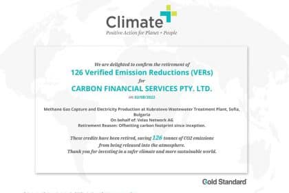 Velas Makes Critical Step in the Fight Against Climate Change with New Carbon Reduction Innovation