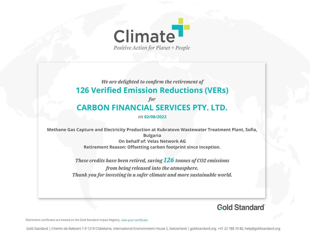 Velas Makes Critical Step in the Fight Against Climate Change with New Carbon Reduction Innovation