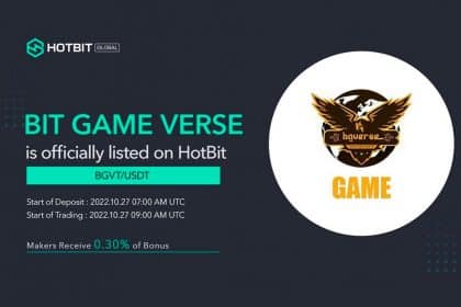 Bit Game Verse ($BGVT) Takes It Up a Notch on Hotbit