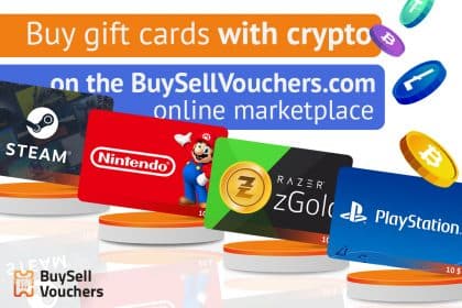 Buy Gift Cards with Crypto on the BuySellVouchers.com Online Marketplace