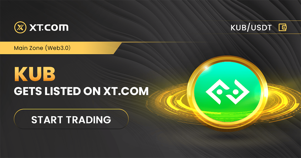 XT.COM Lists KUB in Its Main Zone