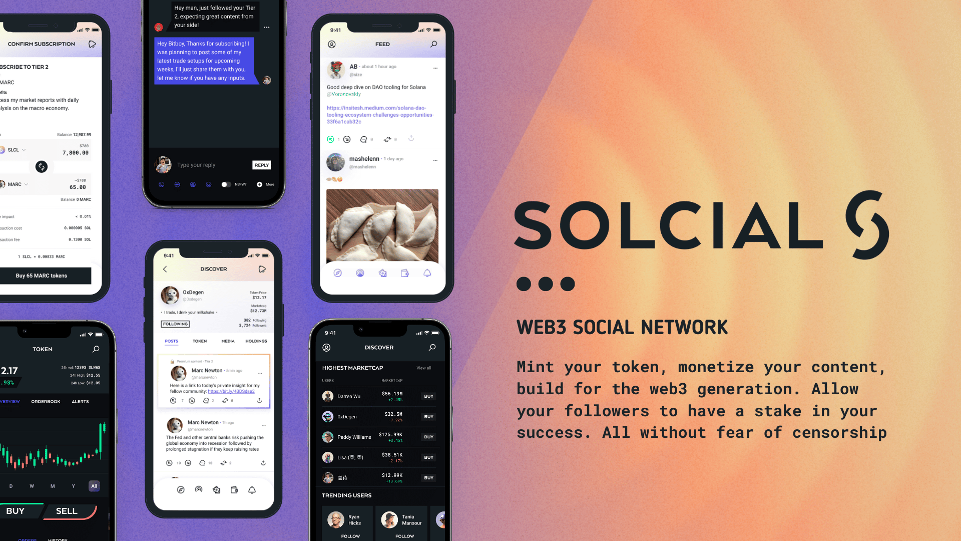 Solcial Goes Live on Solana Mainnet, Betting Big on User Tokens and Community Ownership