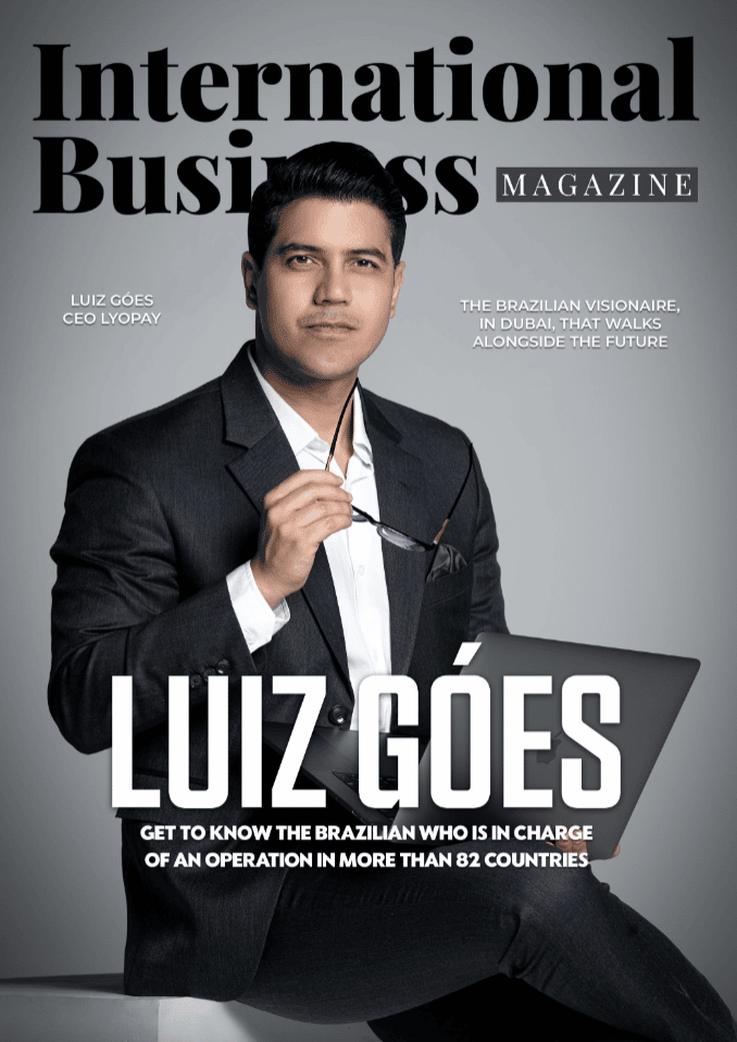 CEO of LYOPAY Luiz Góes on the Cover of IB Magazine