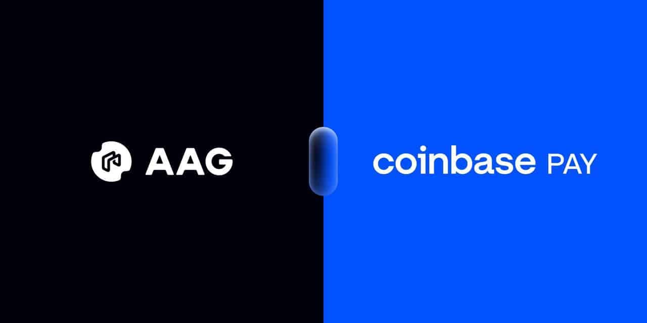 AAG Taps Coinbase Pay as a Fiat On-ramping Solution for the MetaOne Wallet