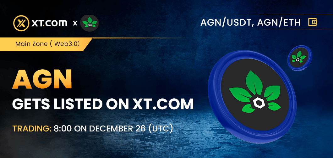 XT.COM Lists AGN in Its Main Zone