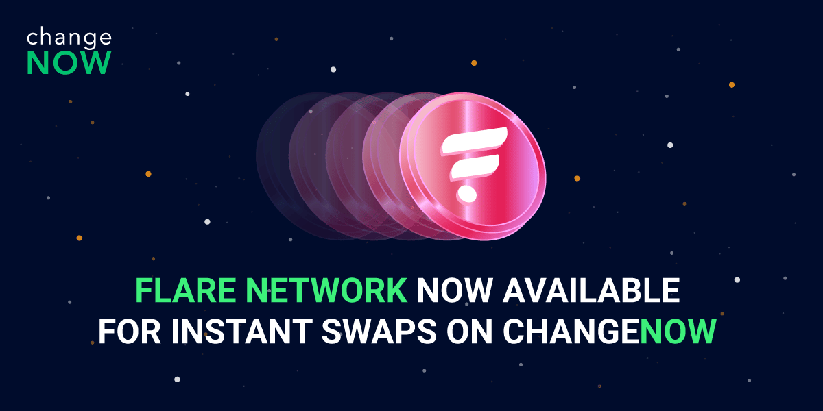 Flare Network (FLR) Now Available for Instant Swaps on ChangeNOW