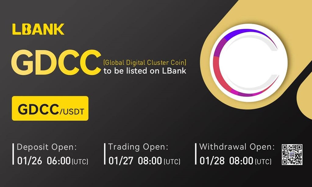 Global Digital Cluster Coin (GDCC) Is Now Available on LBank Exchange