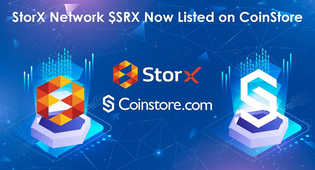 StorX Network (SRX) Is Now Listed on Coinstore.com