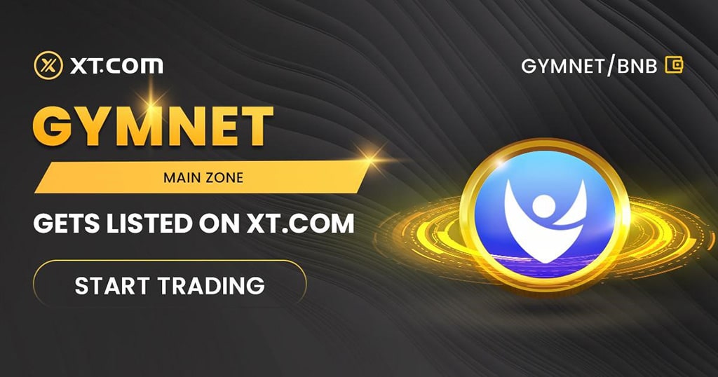 XT.COM Lists GYMNET in Its Main Zone