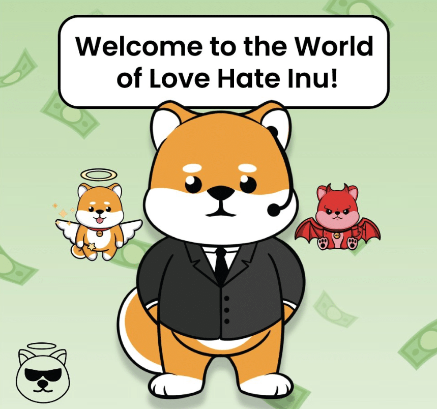 Love Hate Inu Raises Over $2 Million & Moves to Phase 3 of Vote-to-Earn Presale