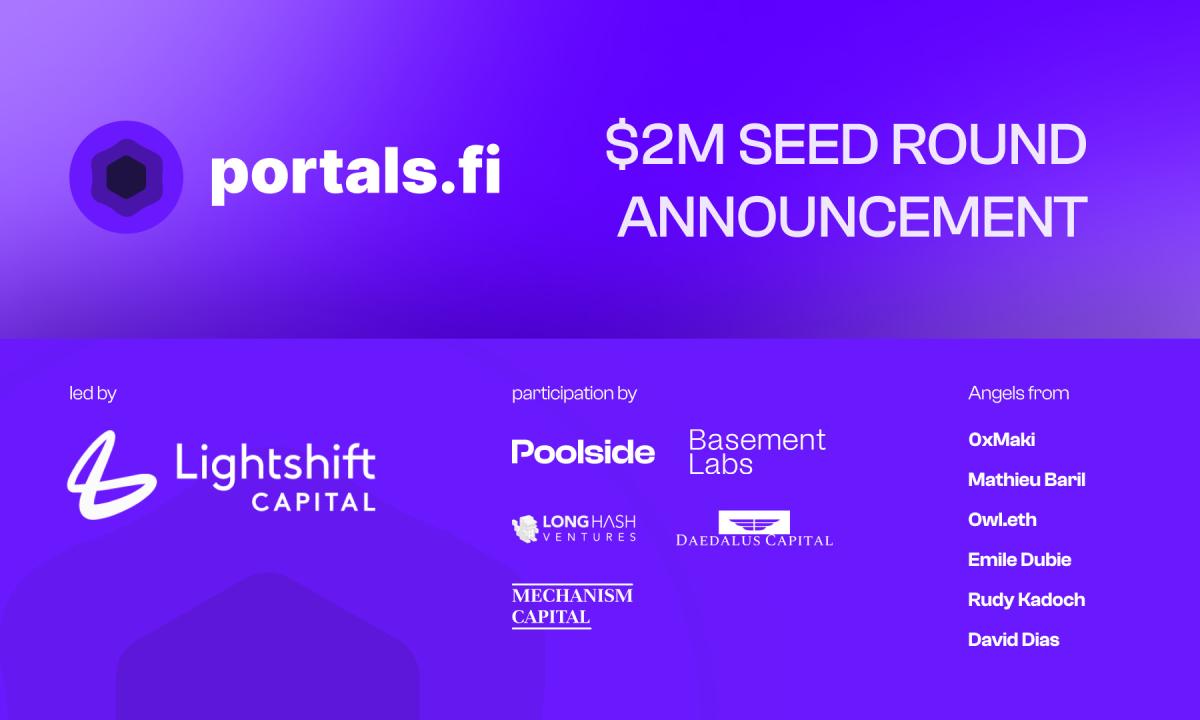 Portals, the Game-changing DeFi Aggregator, Secures $2M in Seed Funding Spearheaded by Lightshift Capital