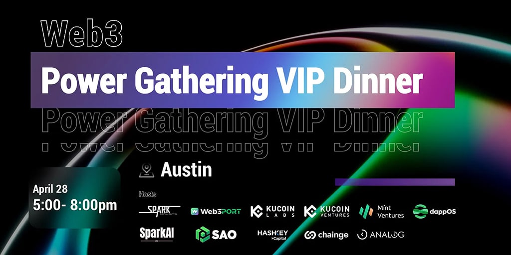 Web3 Power Gathering VIP Dinner Successfully Held