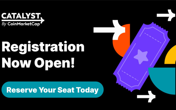 CoinMarketCap Web3 Conference “Catalyst” Early-Bird Registration Now Open