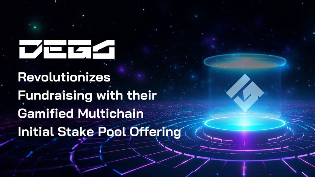 DEGA Revolutionizes Fundraising with Their Gamified Multichain Initial Stakepool Offering