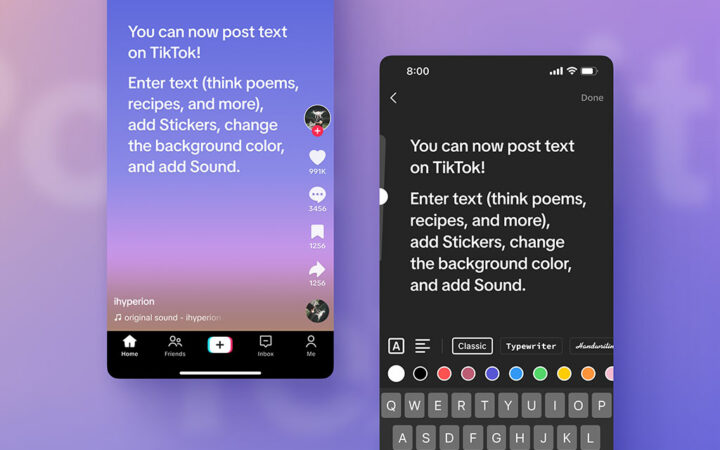 TikTok Announces New Feature – Text Posts