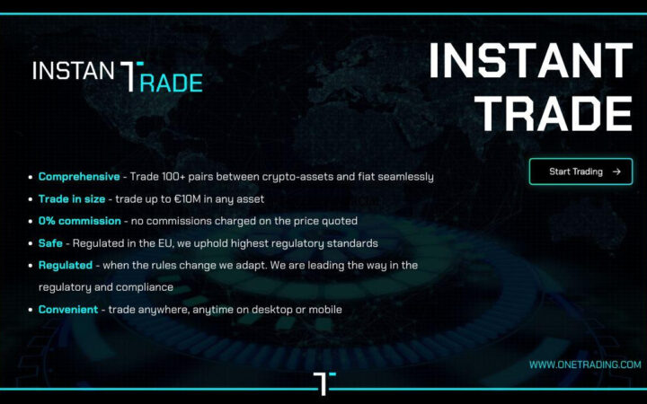 One Trading Launch Instant Trade