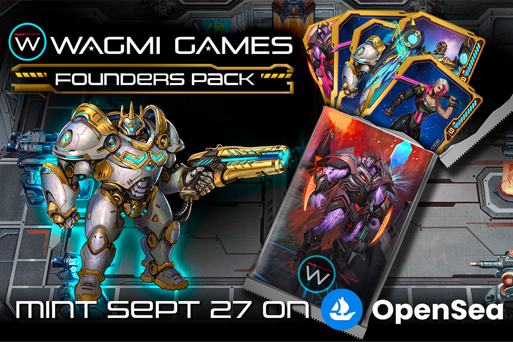 WAGMI Games to Launch Its Founder’s Pack on OpenSea on September 27
