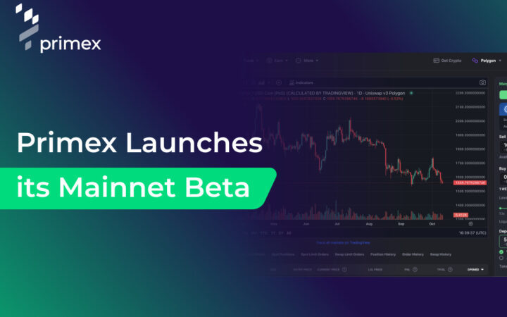 Primex, the Protocol for Spot Margin Trading on DEXs, Launches its Mainnet Beta