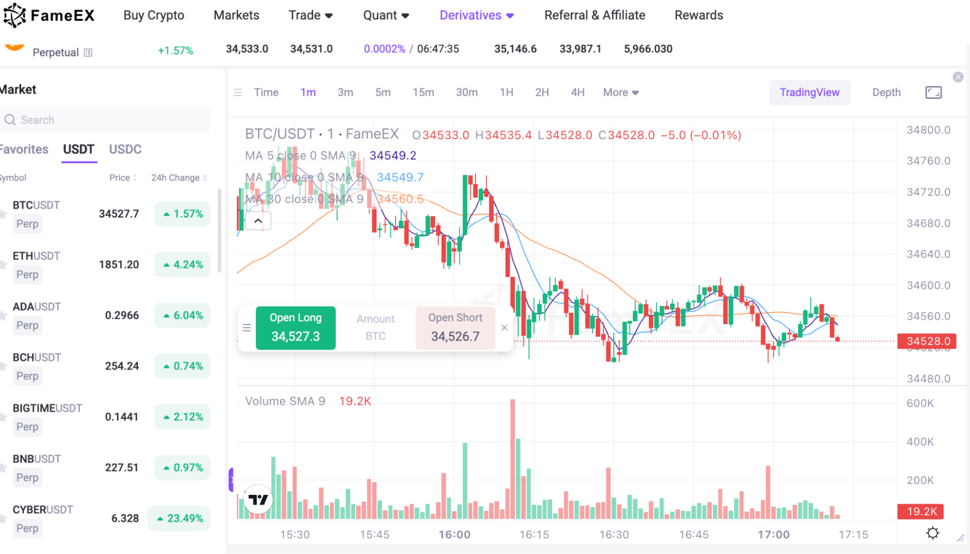 Ease of Trading Redefined: FameEX's Enhancement for Crypto Futures