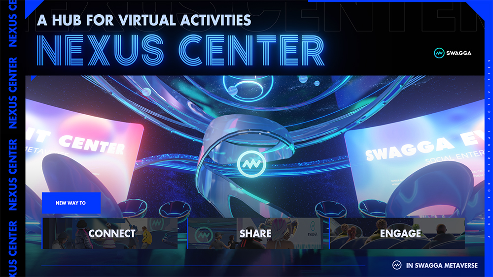 SWAGGA Unveils Nexus Center: Evolution of Metaverse Engagement