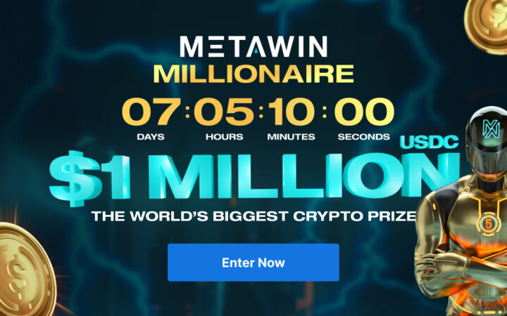 Revolutionary Blockchain Competition Platform, Metawin, Counts Down to Massive $1 Million Dollar Prize Draw