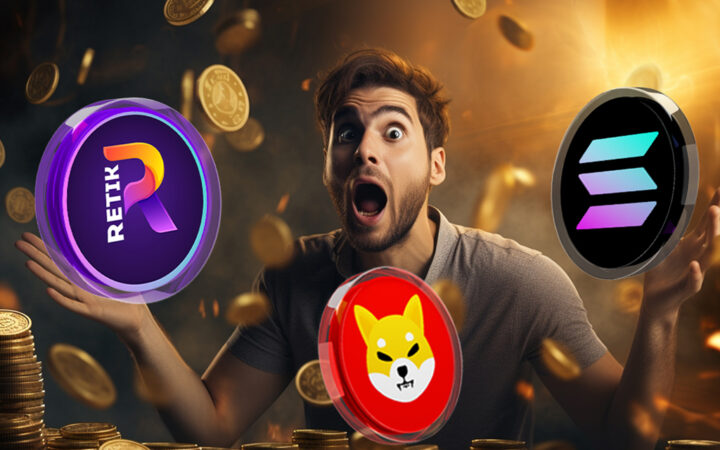 3 Tokens That Will Surprise the Market by Giving 10x Returns in 2023: Shiba Inu (SHIB), Retik Finance (RETIK), and Solana (SOL)