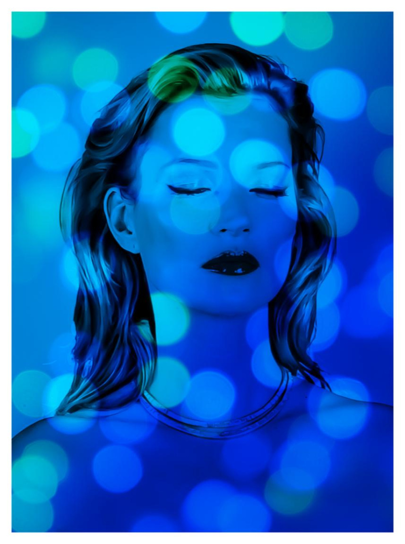 Kate Moss Icon NFT by Chris Levine, 2024