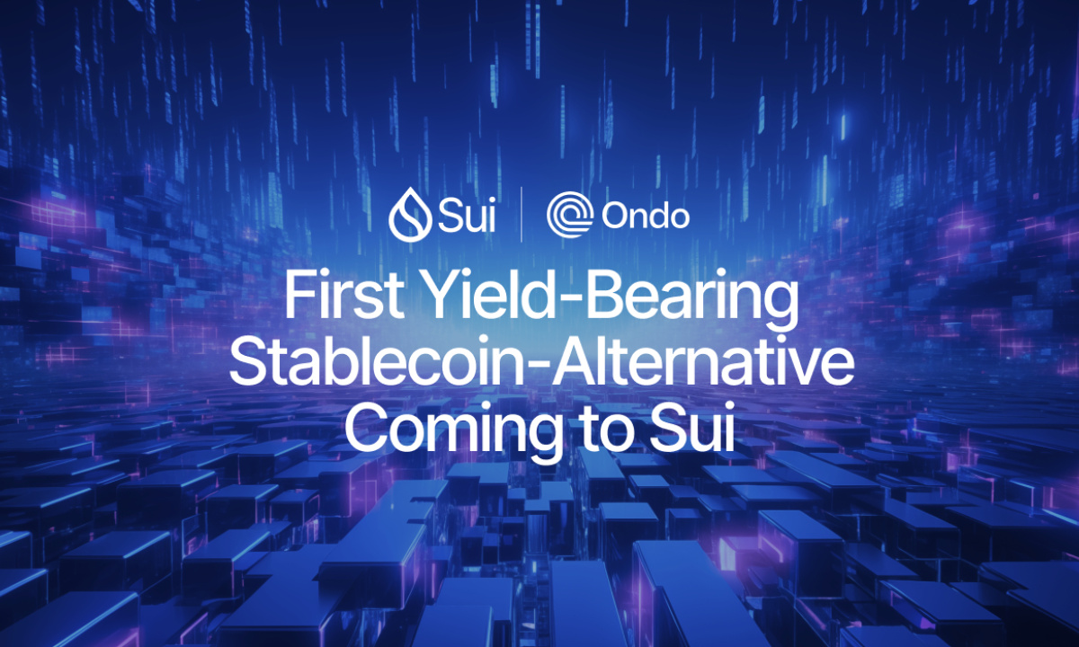 Ondo Finance Brings Real-World Assets and Yield-Bearing Stablecoin-Alternative, USDY, to Sui