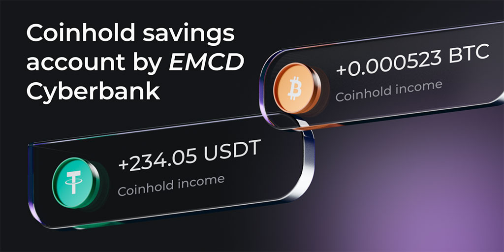 EMCD Cyberbank Enhances Its Earn Division with Upgraded Coinhold Savings Account