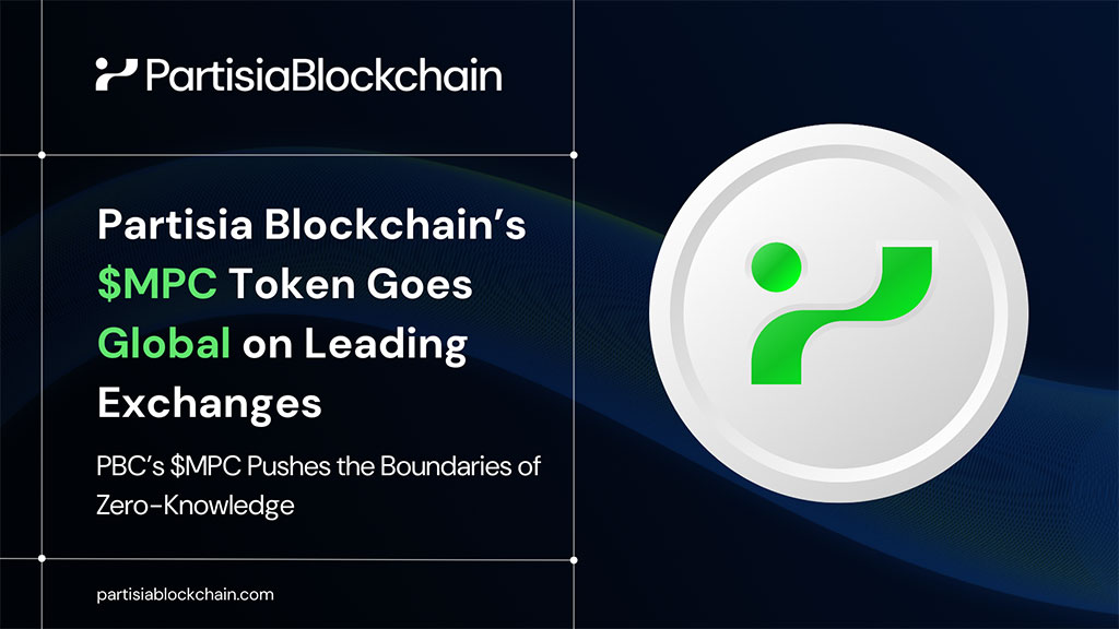 Partisia Blockchain's $MPC Token Heads to Top-Tier Exchanges