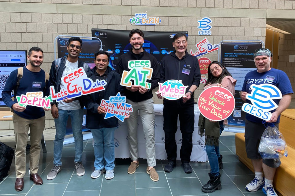 CESS Showcases Decentralized Storage and Content Delivery System of the Future at Duke University’s Web3 Conference