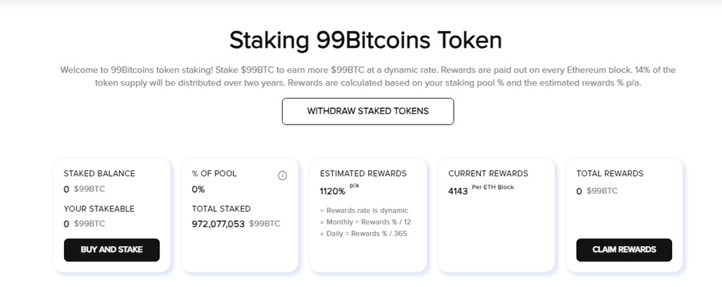 New Bitcoin Blockchain Token To Watch - $99BTC Launch on BRC20 Standard Raises $1.5 Million