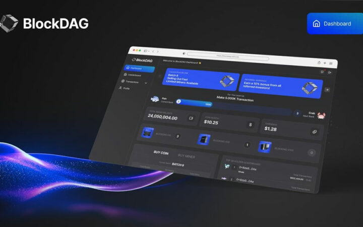 BlockDAG’s Dashboard Upgrade: A Game Changer for BDAG’s $26.8M Community amidst Injective and Aptos Developments