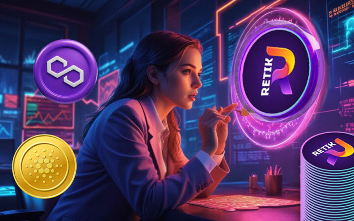 DeFi Newcomer Retik Finance (RETIK) Takes a Bite Out of Polygon (MATIC) and Cardano’s (ADA) Market Following Massive Launch